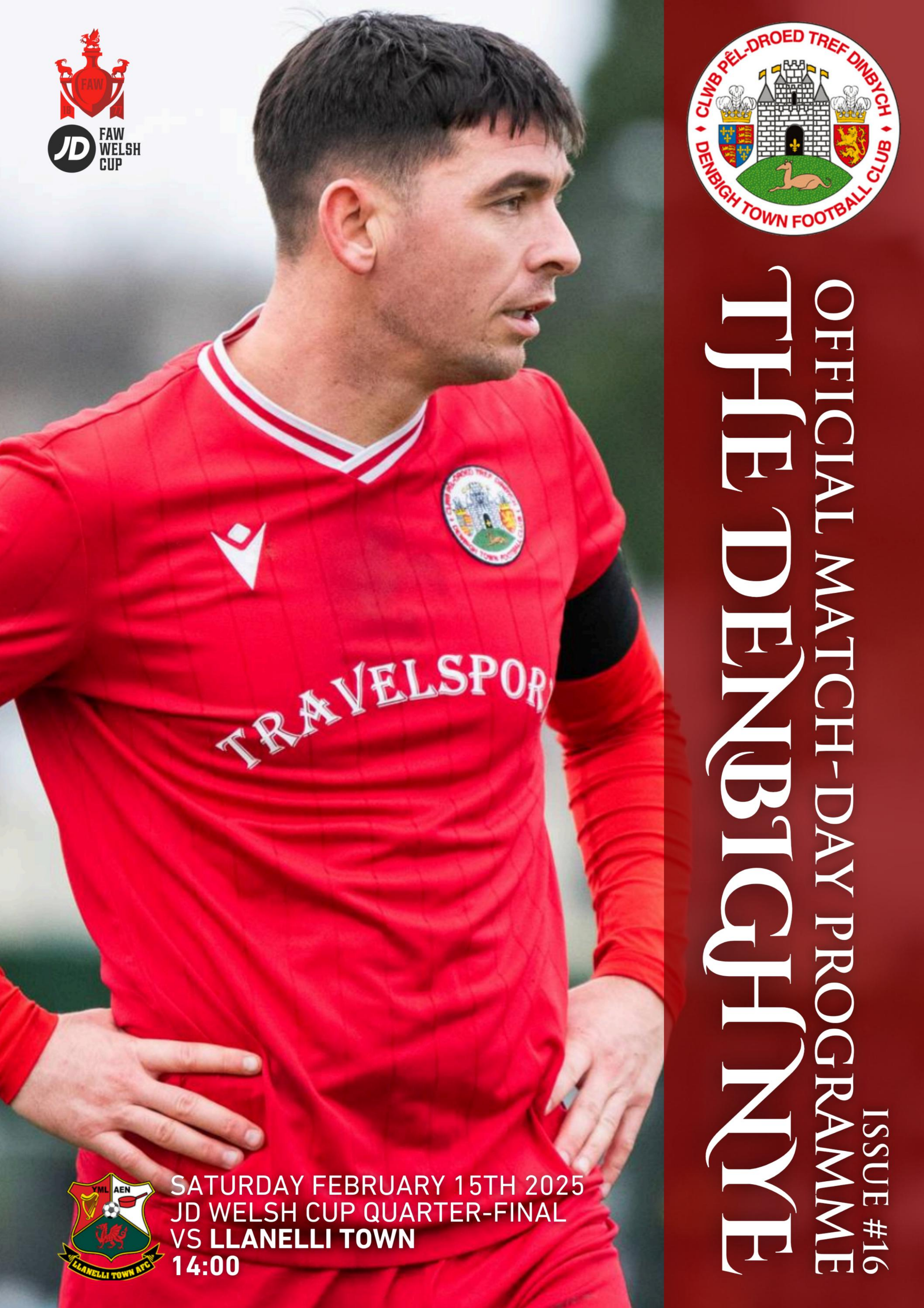 Denbigh Town programme cover